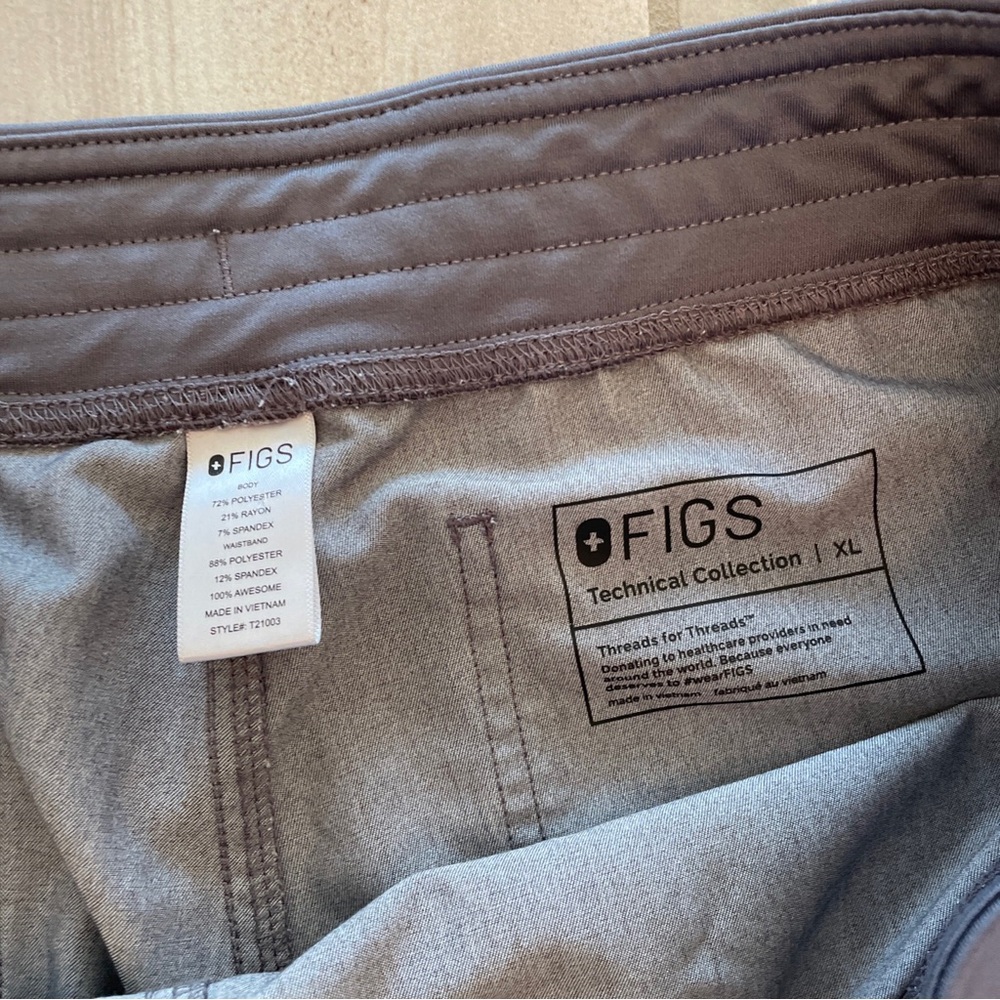 Figs Technical Collection Gray Basic Livingston S… - image 2